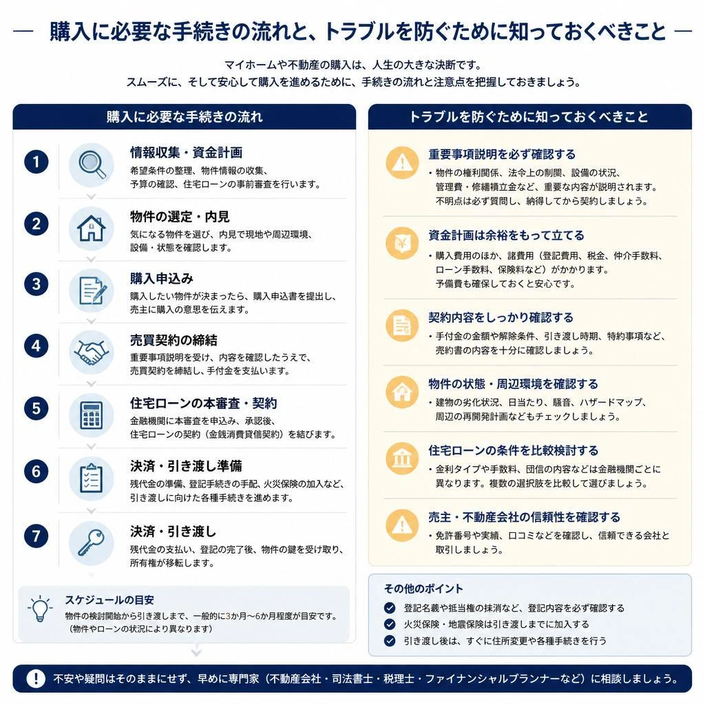 5. スムーズな購入手続きの流れ