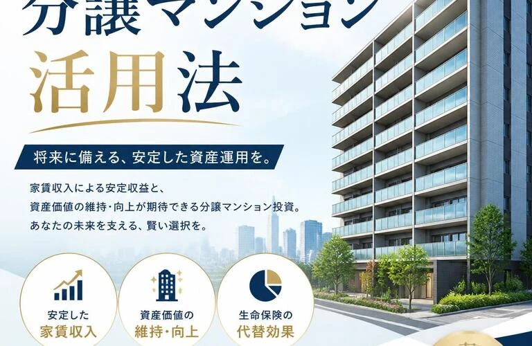 資産形成の新しいカタチ！ 分譲マンション活用法